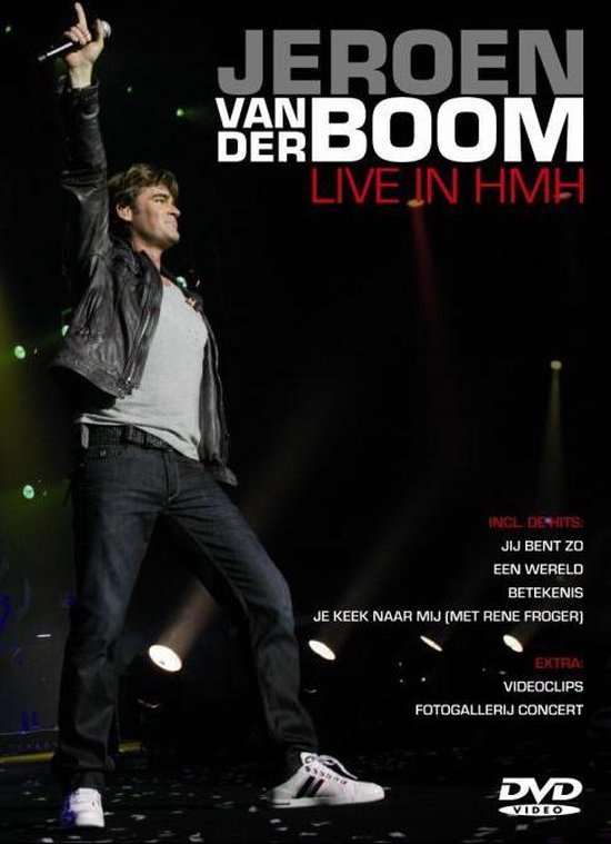 Cover van de film 'Jeroen Van Der Boom - Live In Hmh 2008'