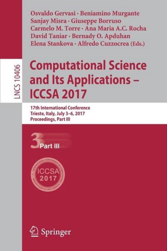 Lecture Notes in Computer Science10406- Computational Scienc ... - cover