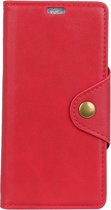 Luxe Book Case Huawei Y5 (2018) - Rood