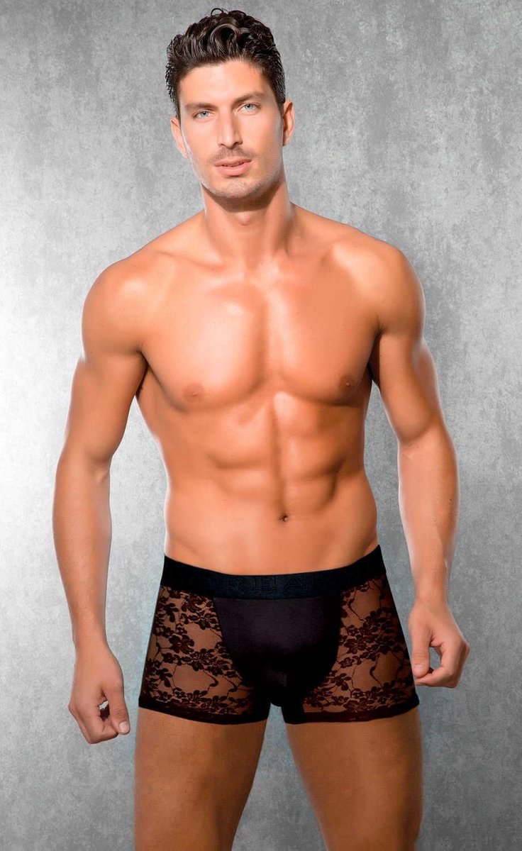 Goedkoopste Doreanse Kanten Boxer - Zwart