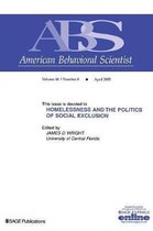 Homelessness and the Politics of Social Exclusion