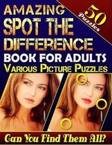 Amazing Spot the Difference Book for Adults