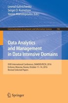 Data Analytics and Management in Data Intensive Domains