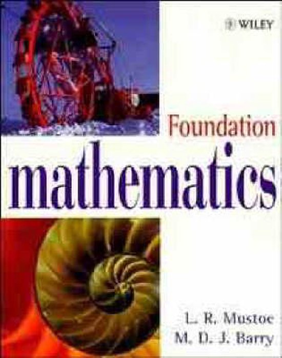 Foundation Mathematics, L.R. Mustoe 9780471970927 Boeken