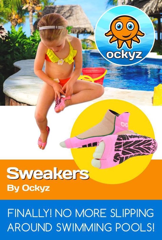 Zwemsok 'Sweakers Pink Pump' - Ockyz - Sweakers