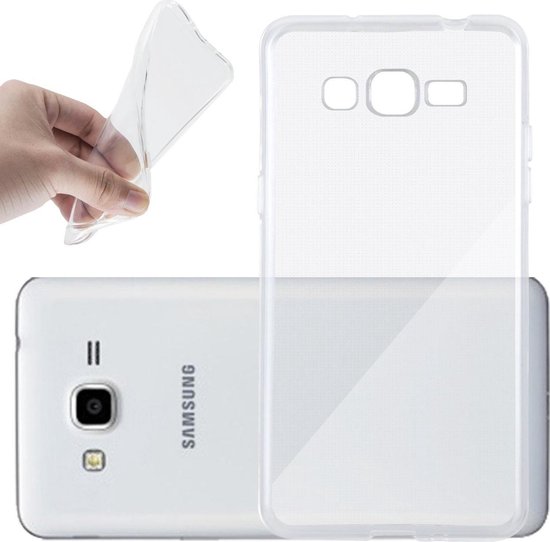 Niet doen Saai vraag naar Samsung Galaxy Grand Prime G530 Ultra Dunne Siliconen hoesje - Transparant  Doorzichtig | bol.com