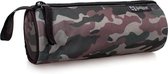 Delbag - Etui Rond - Camouflage - voor Jongens - 21 cm