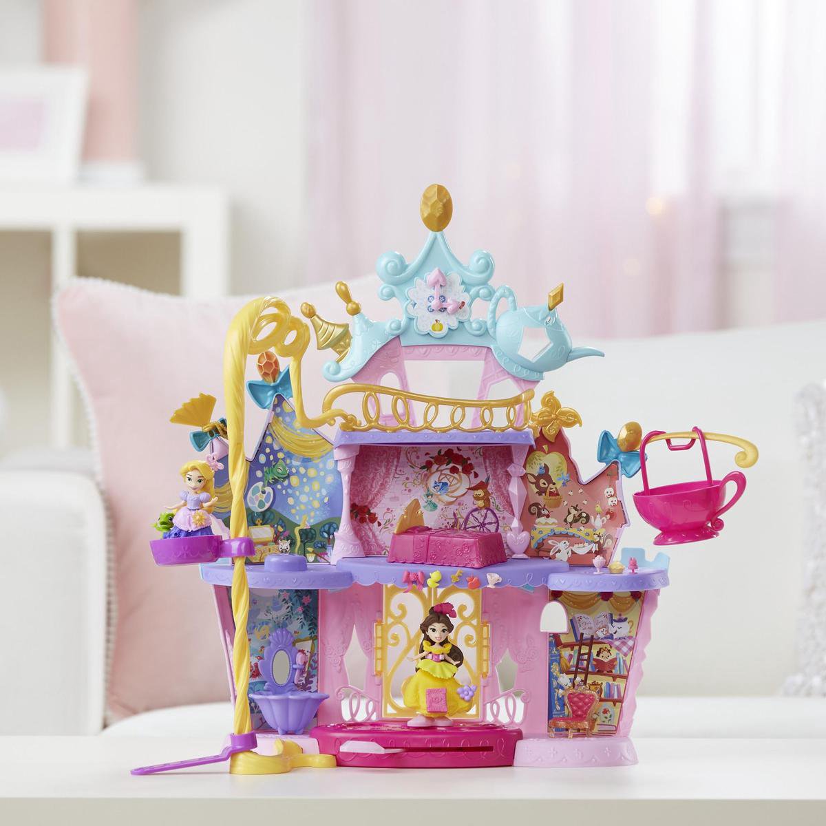 HASBRO Château des mini poupées Little Kingdom - Disney Princesses pas cher  