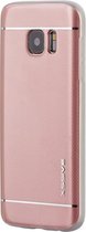 Xssive Back Case voor Samsung Galaxy S6 Edge Plus - Effen Kleur - Rose Goud