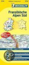 Michelin Localkarte Französische Alpen Süd 1 : 150 000
