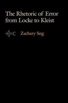 The Rhetoric of Error from Locke to Kleist