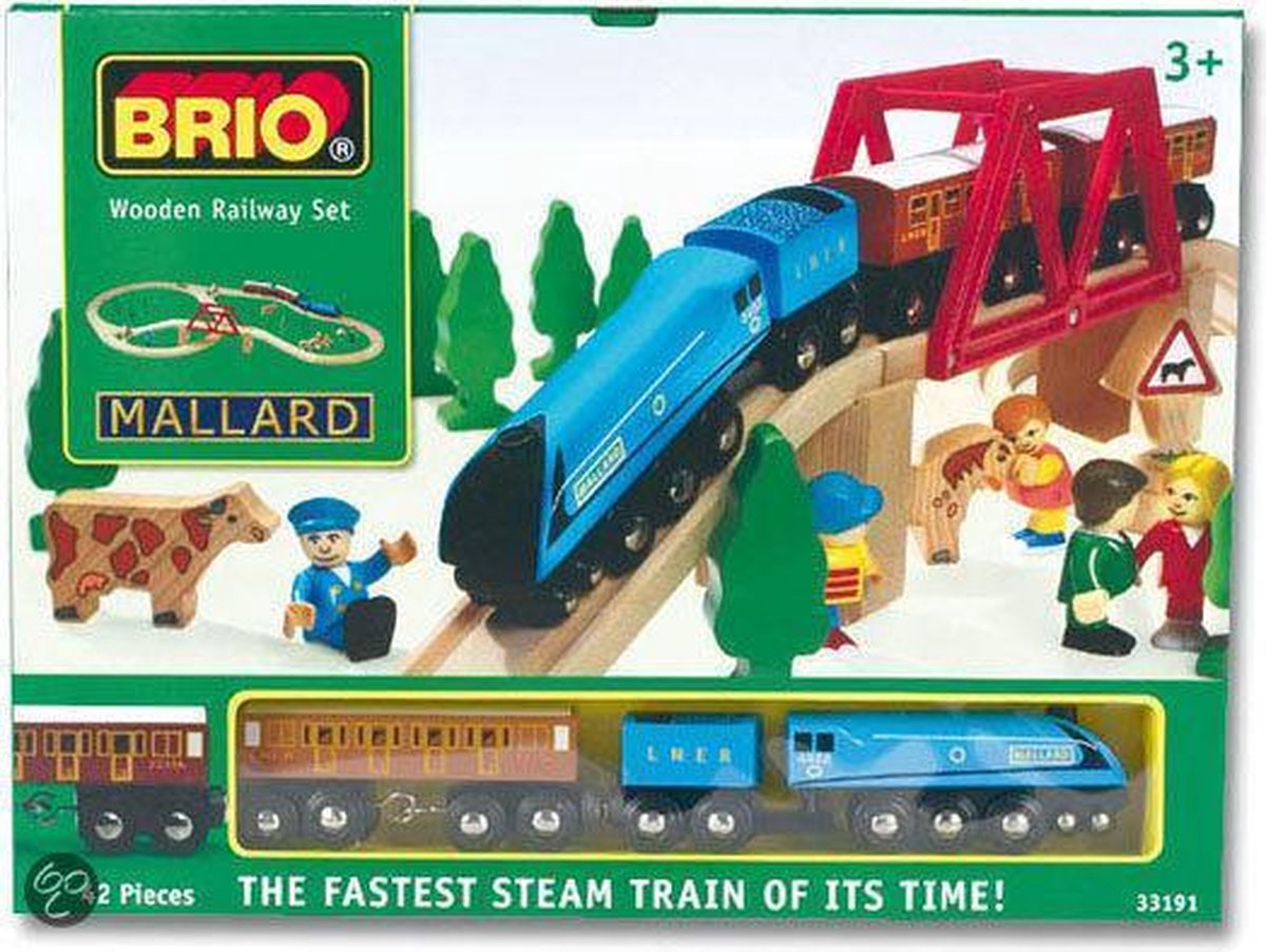 Brio Houten treinbaan 'Mallard'