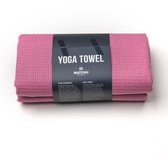 Matchu Sports - Yoga handdoek - Yoga handdoek anti slip - Yoga towel - 183 x 61 cm - Elegant Pink
