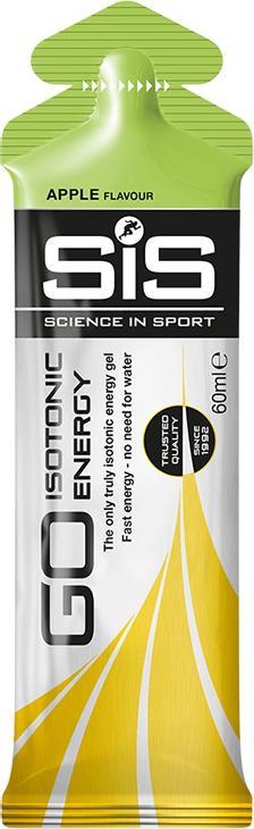 SiS Energygel Go Isotonic - Energie gel - Isotone Sportgel - Green Apple - 360 Gram (30 Gels) — afbeelding 3