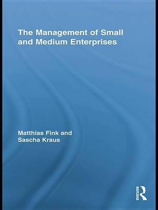 Routledge Studies in Small Business - The Management of Smal ... - cover