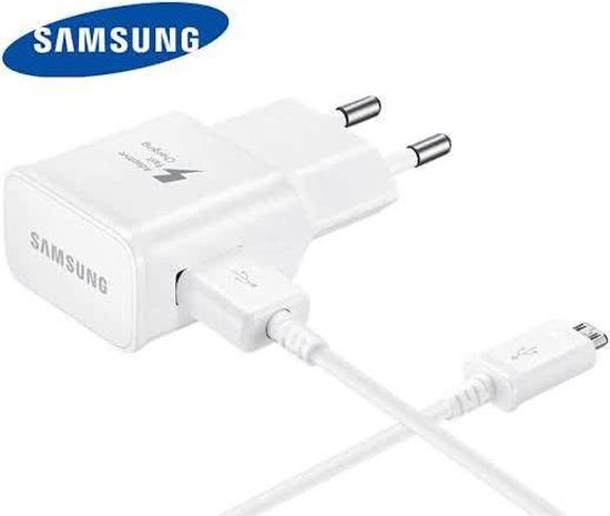 Samsung Fast Charging/Snellader oplader met Micro USB - geschikt voor Galaxy  S6, S7 | bol.com