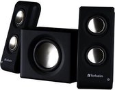 Verbatim - 2.1-Multimedia Speakersystem portable - black
