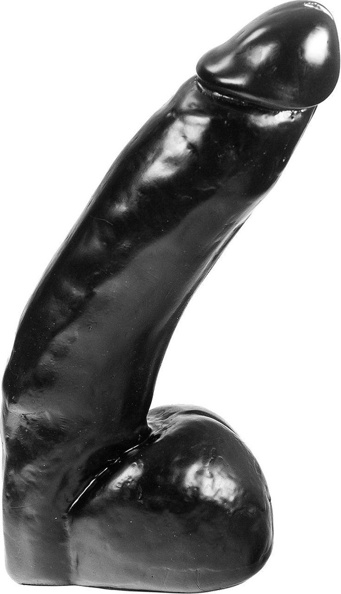 Goedkoopste Dark Crystal Dildo 28 x 6,7 cm - zwart