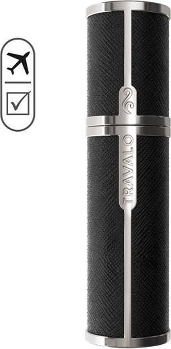 Travalo Milano Refillable Perfume Sprayer 5 Ml Black