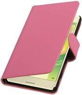 Bookstyle Wallet Case Hoesje Geschikt voor Sony Xperia X Roze