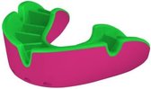 Opro Hockeybitje Silver Roze/groen