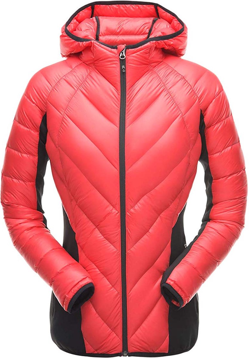 Spyder Dames Syrround Hybrid Dons Hoody Jas Rood