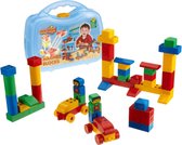 Klein Toys Manetico bouwset creatief small - 42 stuks - 6 bouwplannen - geschikt voor kinderen vanaf 1 jaar