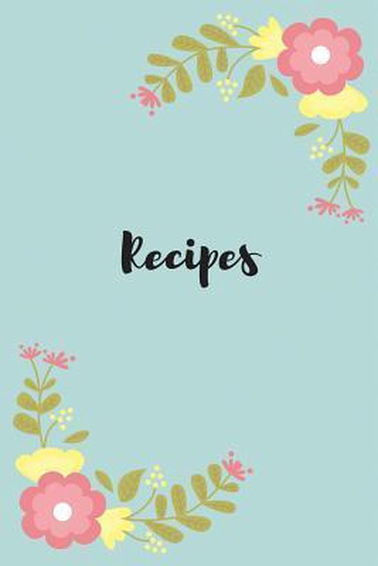 Recipes (Blank Cookbook) - cover