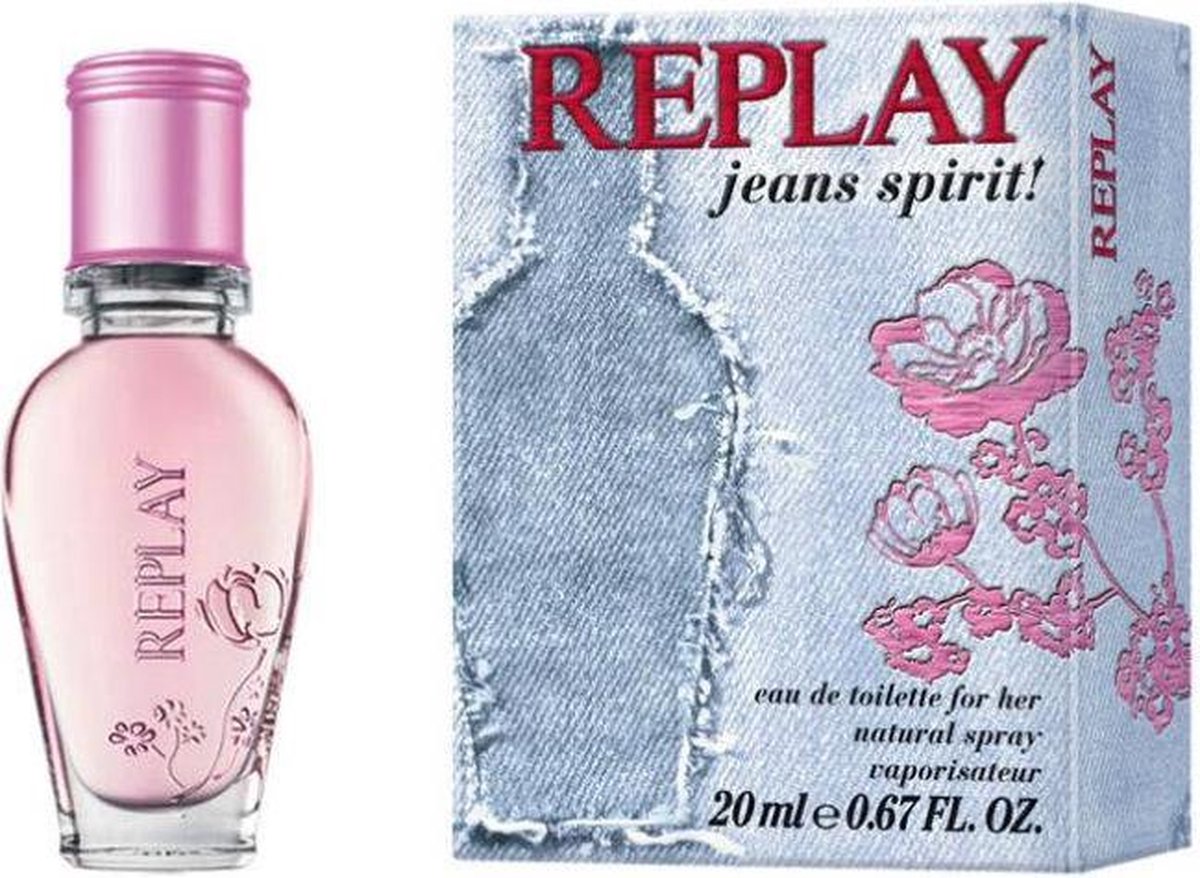 Goedkoopste Replay Jeans Spirit! Eau De Toilette For Her - 20ml