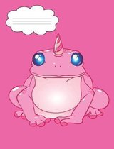 Unicorn Frog Composition Notebook