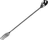 Bar Professional The Collection by Tess Posthumus Trident Bar Spoon - 30 cm - Noir