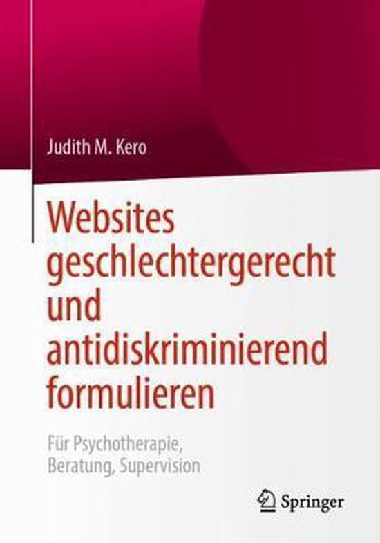 Websites geschlechtergerecht und antidiskriminierend formuli ... - cover