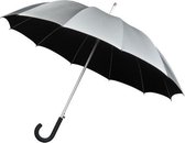 Falcone® Automatische Paraplu - Ø 110 cm - Zwart/Zilver