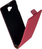 LELYCASE Flip Case Lederen Hoesje LG Optimus L9 2 Pink