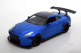 Brian's Nissan GT-R (R35) année 2009 Fast and Furious bleu 1:24 Jada Toys