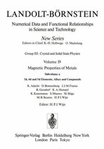 3d, 4d, and 5d Elements, Alloys and Compounds / 3d-, 4d- und 5d-Elemente, Legierungen und Verbindungen