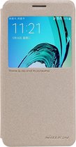 Nillkin - Samsung Galaxy A3 (2016) Hoesje - Leather Case Sparkle Series Window View Goud