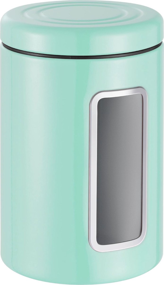 Wesco - Voorraadbus met venster - 2.0 liter - Mint Groen