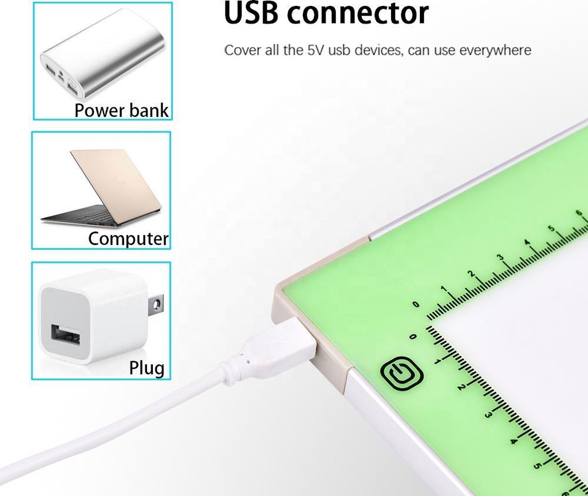 Professionele versie A1 LED licht Lightpad A1 / Lichtbak