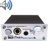 A907 Professionele Twee-kanaals microfoon versterker Dual microfoon Reverb