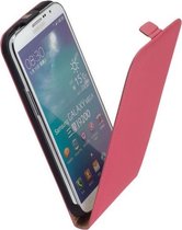 LELYCASE Premium Flip Case Lederen Cover Bescherm  Cover Samsung Galaxy Mega 6.3 i9200 Pink