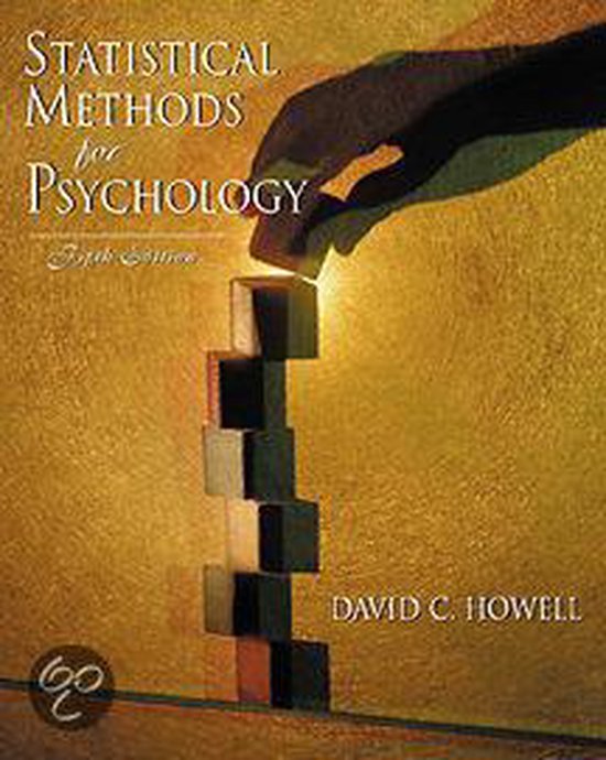 Statistical Methods for Psychology - cover