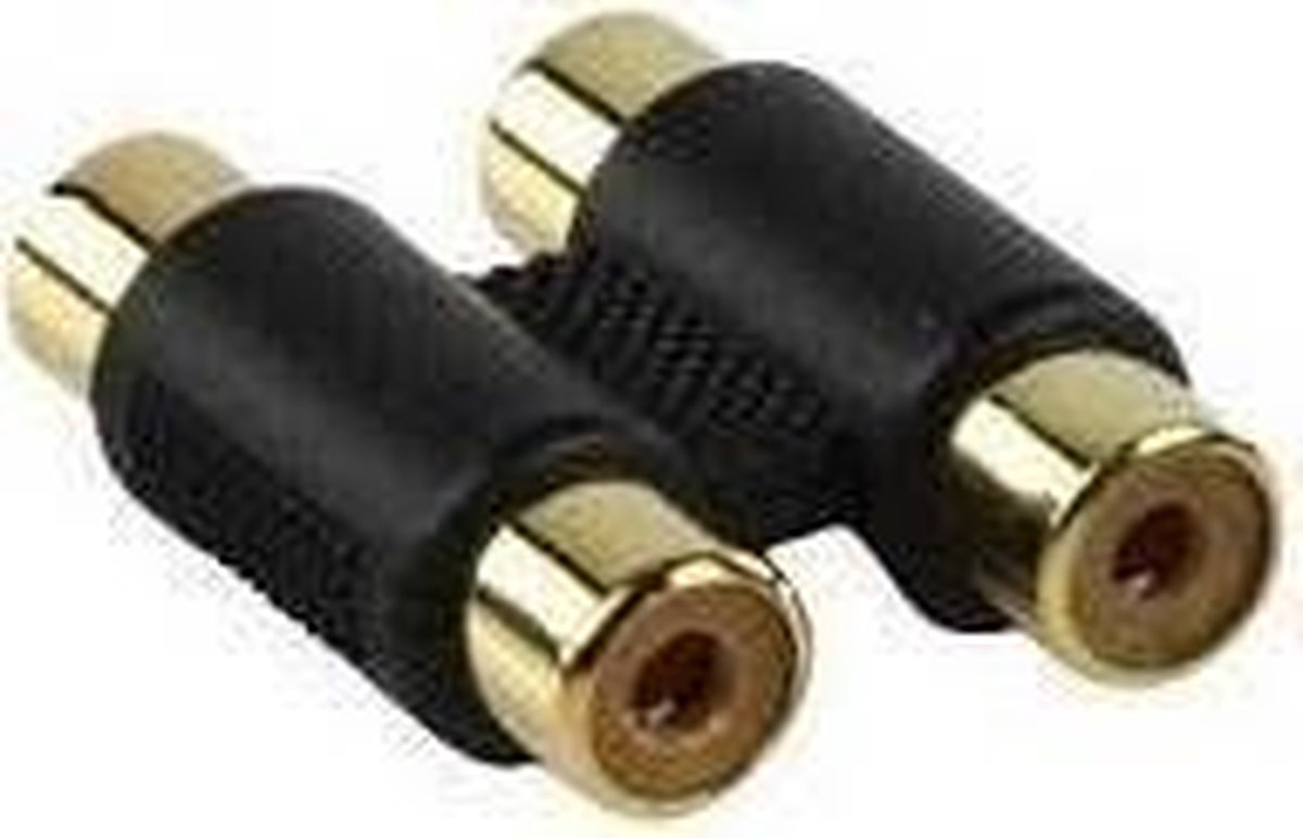 Tulp Adapter 2x Contra RCA Female - 2x Contra RCA Female Easyfiks