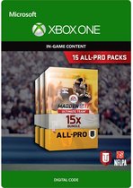 Microsoft Madden NFL 17 15 All Pro Pack Bundle Xbox One Contenu de jeux vidéos téléchargeable (DLC)