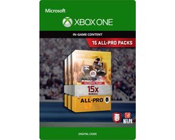 Madden NFL 17: 15 All-Pro Pack Bundle Xbox One Add-On (Digitale Code) - Niet beschikbaar in Belgie