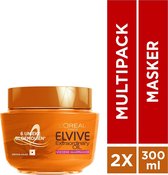 L'Oréal Elvive Extraordinary Oil Haarmasker - 2 x 300 ml