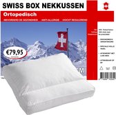 Swiss Box Nekkussen Hoofdkussen - 50 x 60 x 10 cm