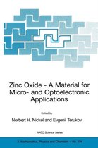 Zinc Oxide - A Material for Micro- and Optoelectronic Applications