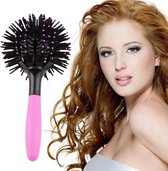 3D Magic Haarborstel - 360 Graden Ronde Krulborstel / Fohn Borstel - Hair Brush