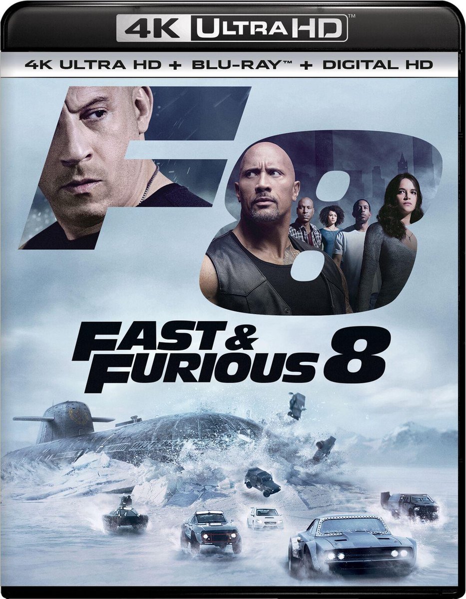 Fast & Furious 8 (4K Ultra HD Blu-ray)-